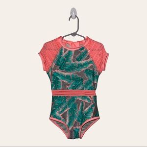 Girls “Art Class” one piece swimsuit Size 6-6X